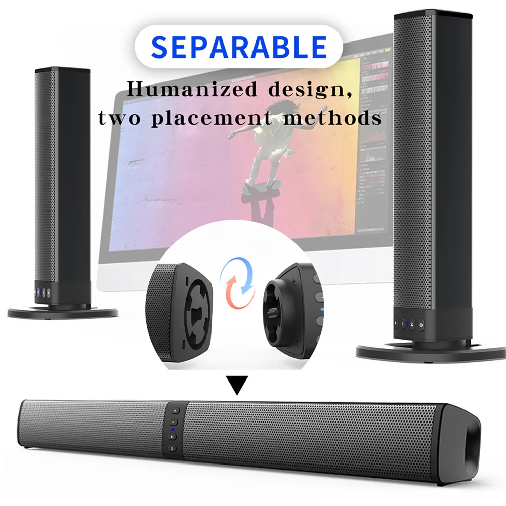 Home Cinema Complet - سماعة لاسلكية تعمل بالبلوتوث TV Sound