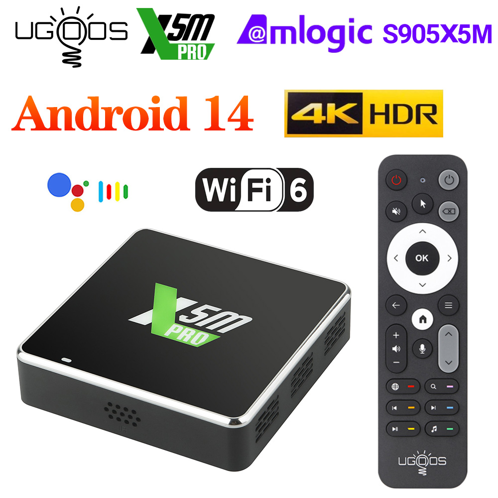 Home Cinema Google - UGOOS X5M Pro Amlogic S905X5M نظام