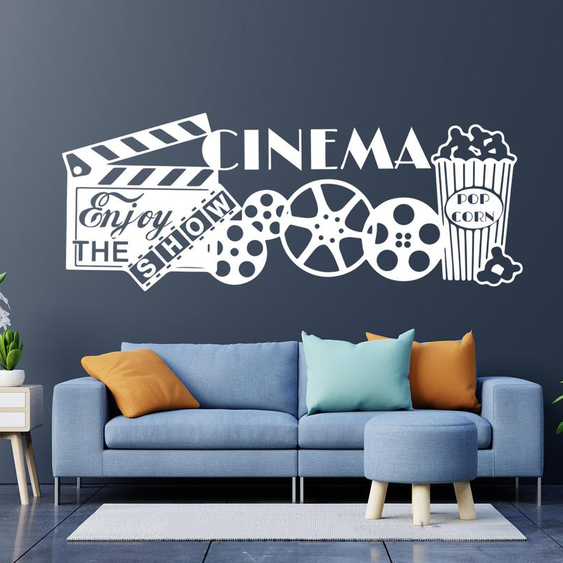 Home Cinema Quotes - ديكور غرفة المسرح المنزل سينما الفينيل