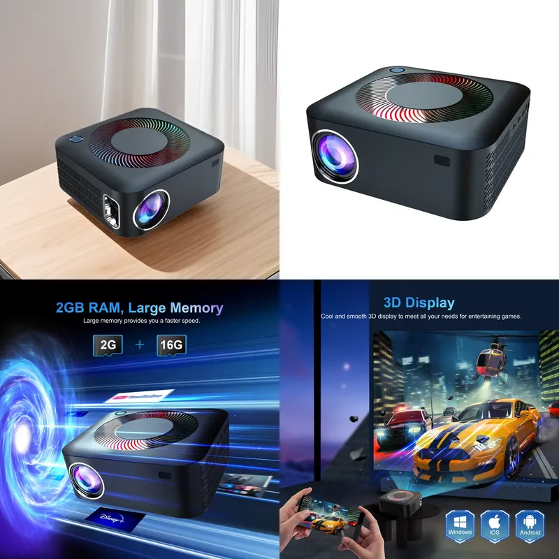 Home Cinema With Projector - جهاز عرض X5 من مصنع XNANO،