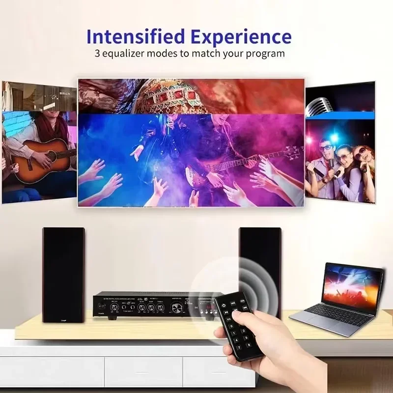 عالية مكبر كهربائي AV-369BT 6  - مراجعة Home Cinema Bluetooth 5.1 وسعره