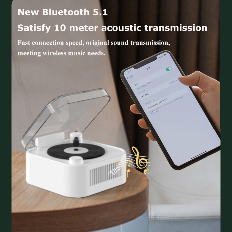 سماعة بلوتوث محمولة عتيقة ، تص - مراجعة Home Cinema Bluetooth 5.1 وسعره