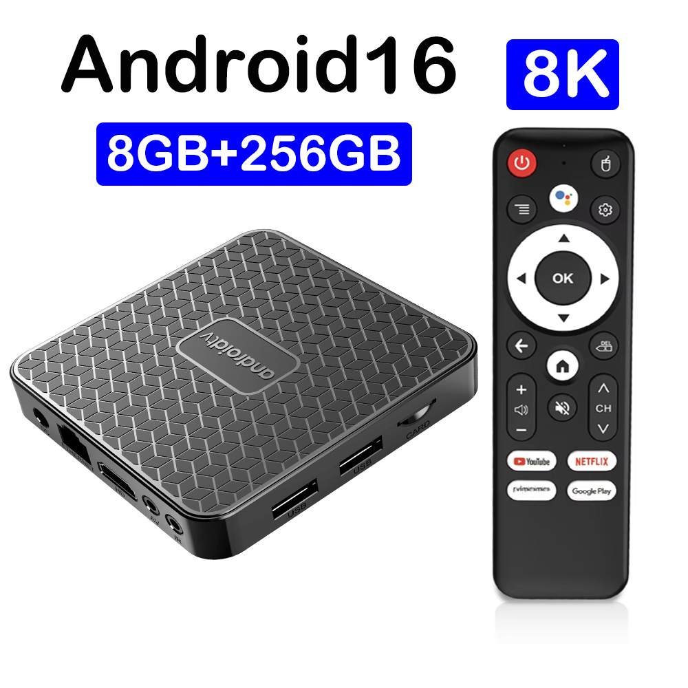 جهاز تلفزيون ذكي T8S 8K بنظام  - مراجعة Home Cinema Media Player وسعره
