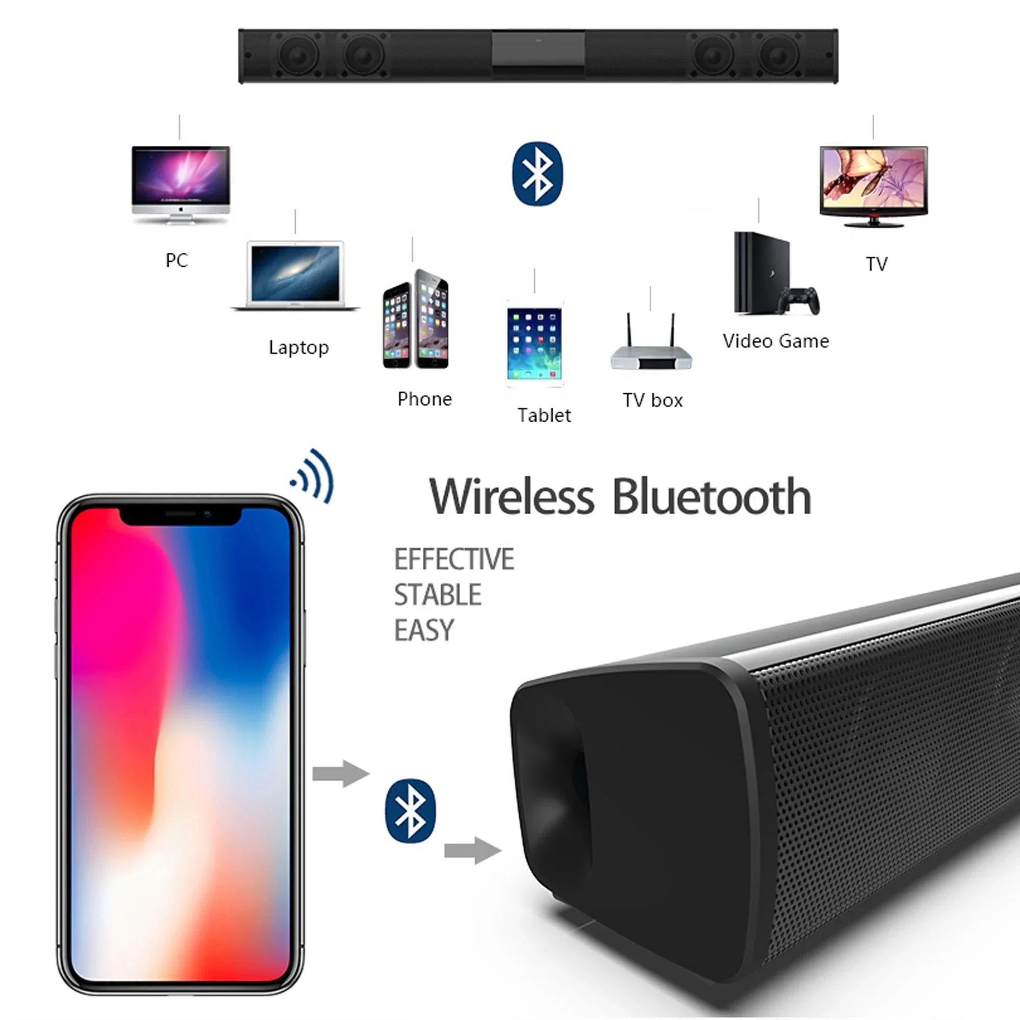 مكبر صوت بلوتوث 5.3 بقوة 40 وا - مراجعة Home Cinema Complet وسعره