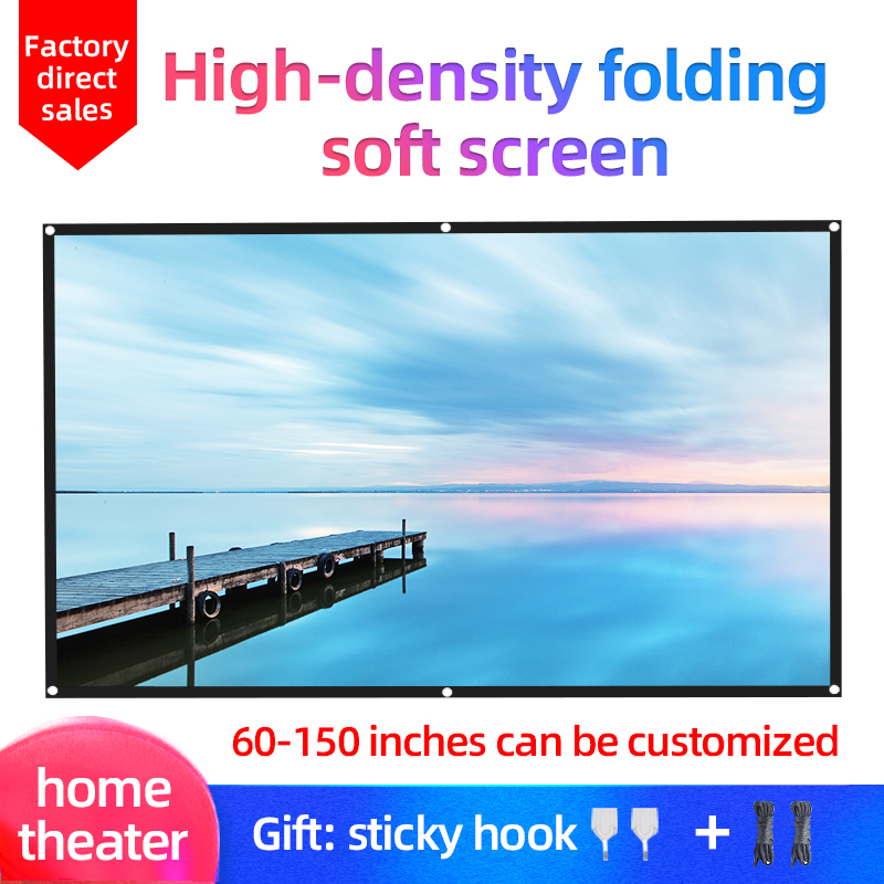 شاشة عرض LEJIADA 4K ناعمة قابل - مراجعة Home Cinema Setup وسعره
