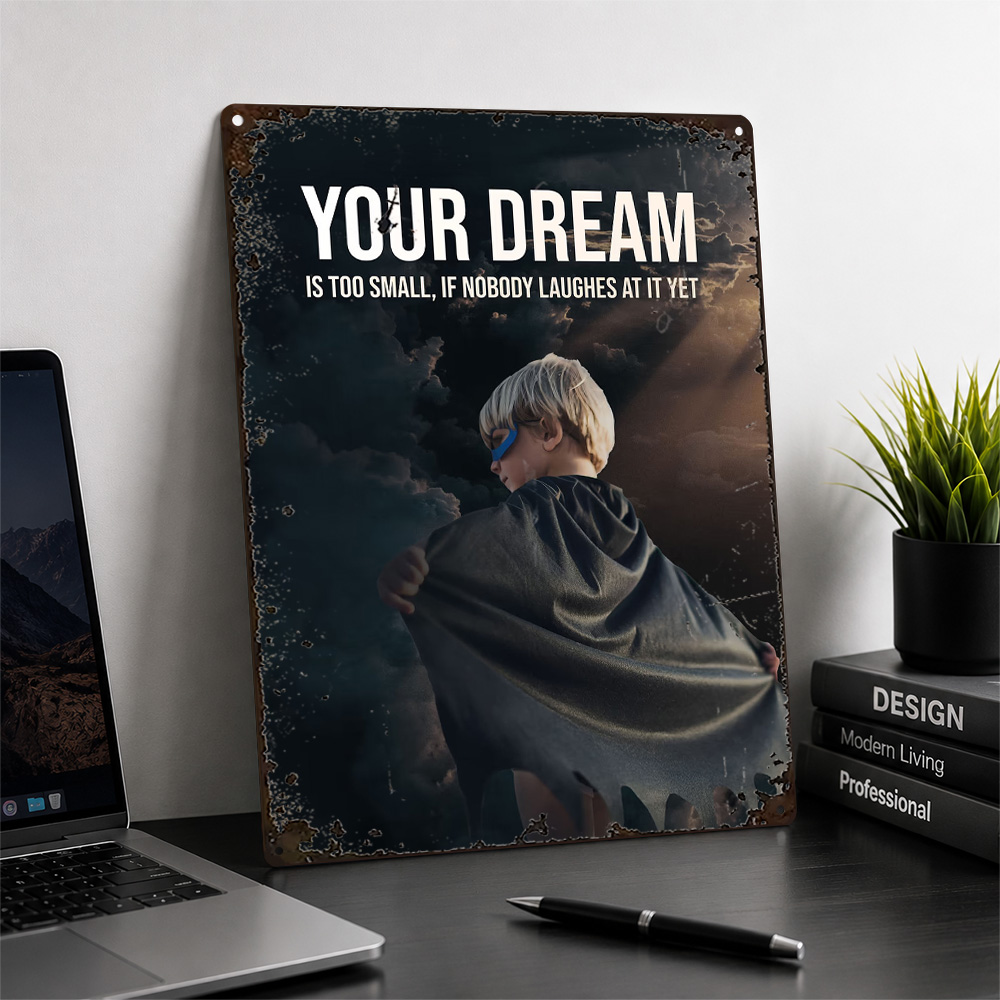 ملصق ألومنيوم بتصميم 