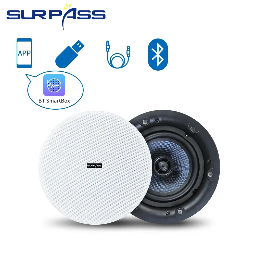سقف سمّاعات بلوتوث 5.25 بوصة م - مراجعة Home Cinema Bluetooth 5.1 وسعره
