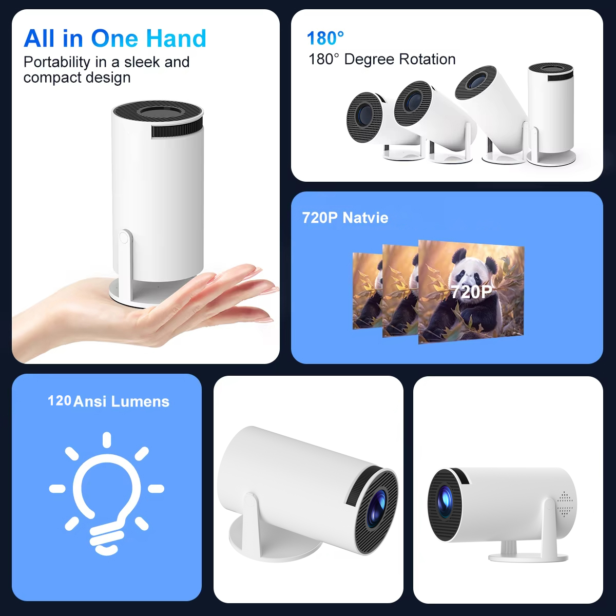 جهاز عرض لنظام أندرويد 12 واي  - مراجعة Home Cinema Setup وسعره