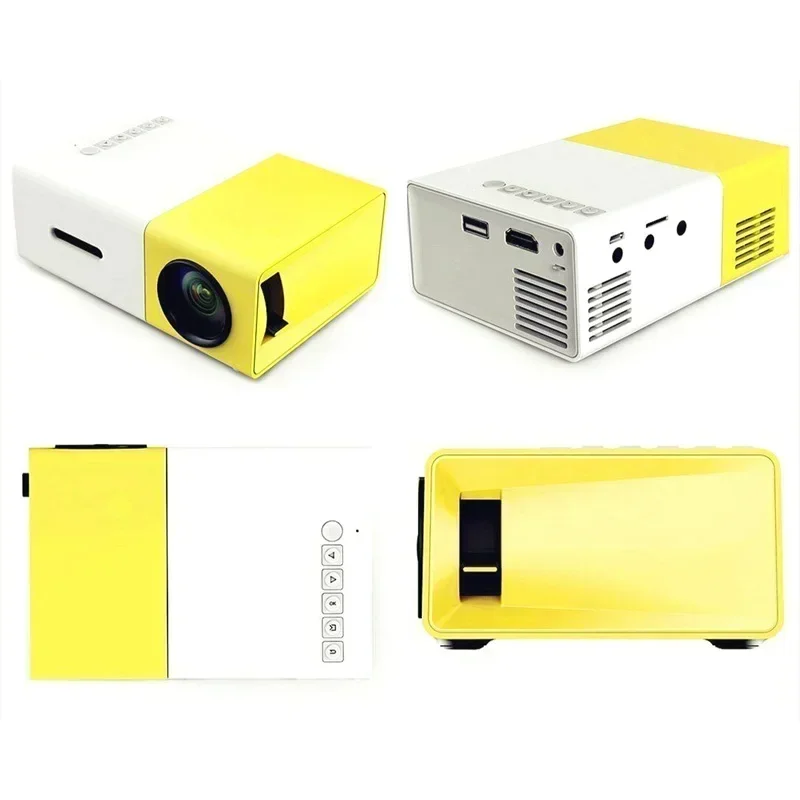 جهاز عرض LED صغير جديد YG300 P - مراجعة Home Cinema Media Player وسعره