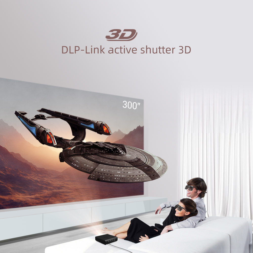بروجكتور BYINTEK U30 الأكثر مب - مراجعة Home Cinema With Projector وسعره