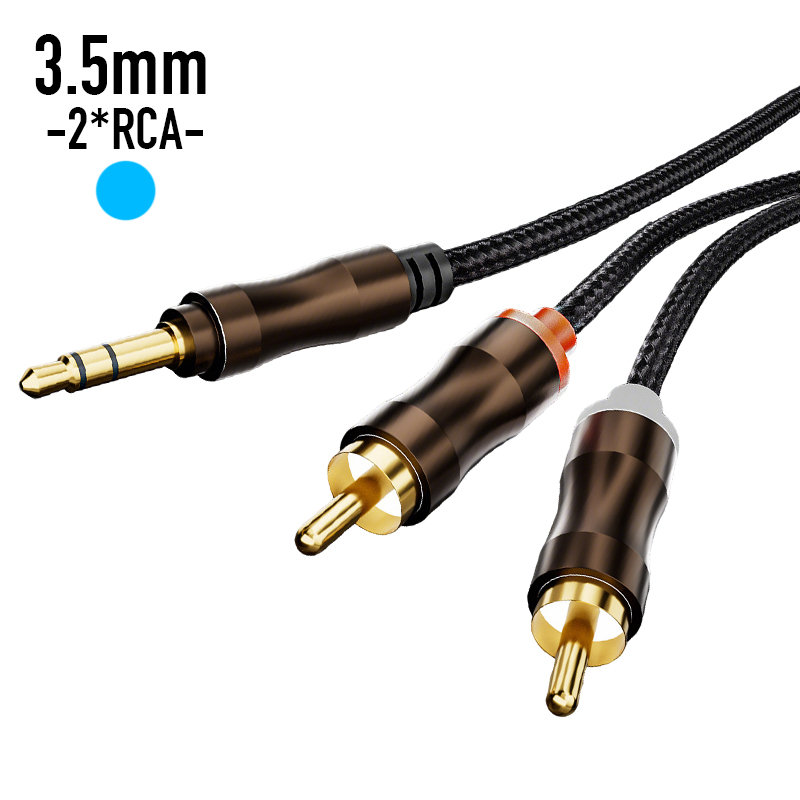 كابل صوت RCA إلى 3.5 ملم، كابل - مراجعة Home Cinema Player وسعره