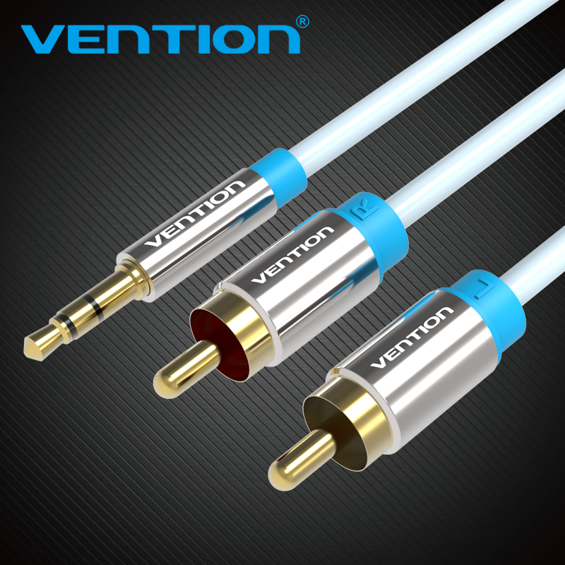Vention كابل RCA 3.5 إلى 2rca  - مراجعة Home Cinema Player وسعره