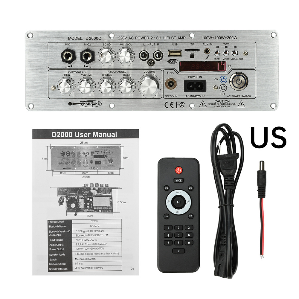 تيار مستمر 24 فولت/AC110-200V  - مراجعة Home Cinema Bluetooth 5.1 وسعره